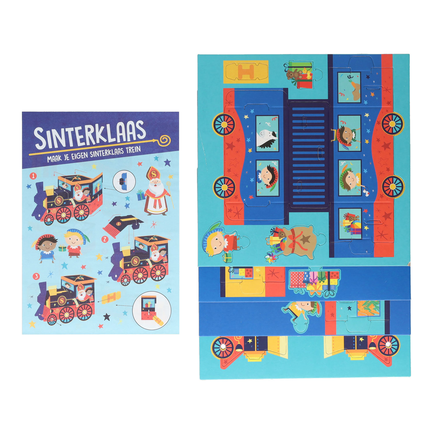 Maak je eigen Sinterklaas Trein