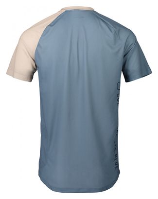 Maillot Manches Courtes POC MTB Pure Bleu / Beige