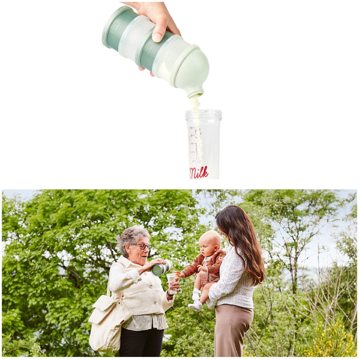 BabymoovBabymoov   Milchpulverportionierer green
