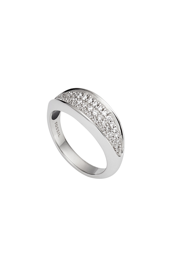 Fossil Damenring Glitz JFS00366