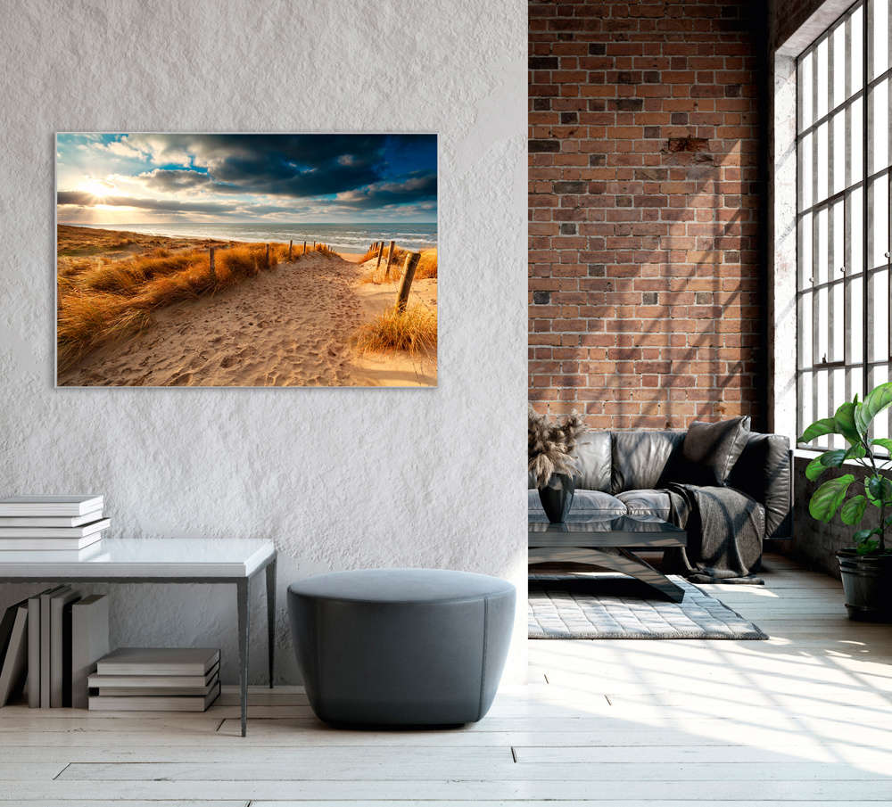 Akustikbild SANDWEG ZUM MEER 3 80x120cm, 7kg