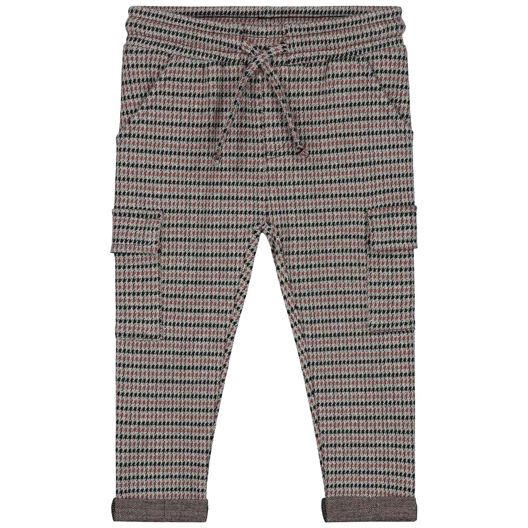 Prénatal baby broek  ruit grijs