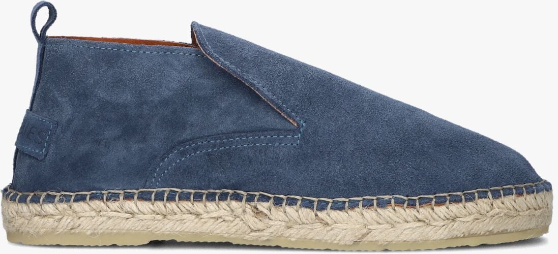 SHABBIES blauwe shabbies loafers elche  lofa suede