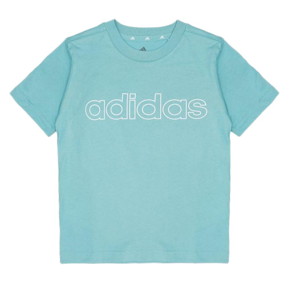 Adidas T-shirt Bleu Fille Adidas B Lin T