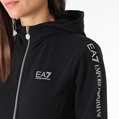 Sweat Zippé Capuche 6RTM10 Noir