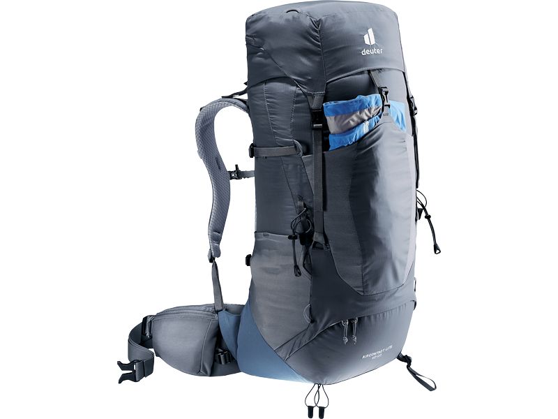 deuter Wanderrucksack Aircontact Lite 40   10 Black/Marine Trekkingrucksack