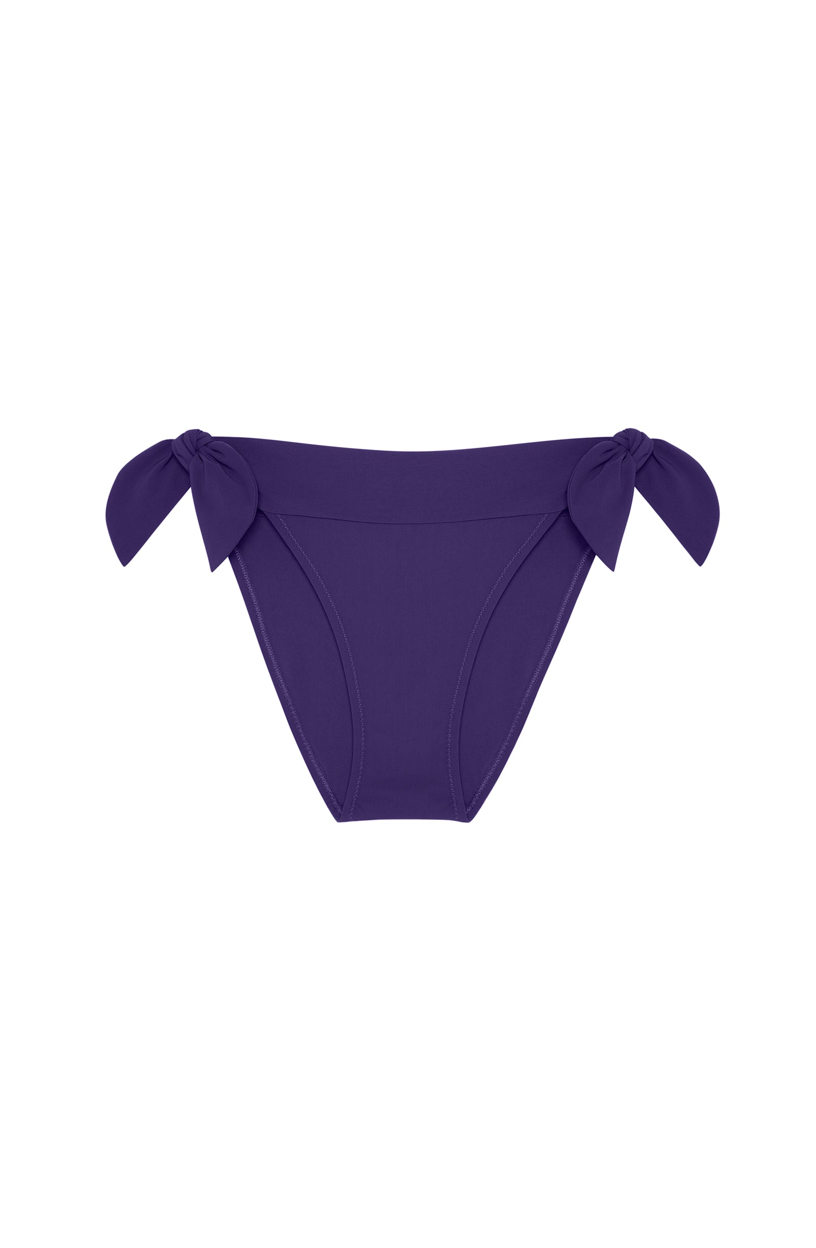 diva Bas de maillot de bain à nœuds purple Purple