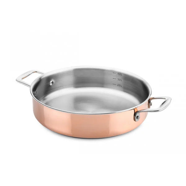 DUCQ Koperen Braadpan - 28 cm