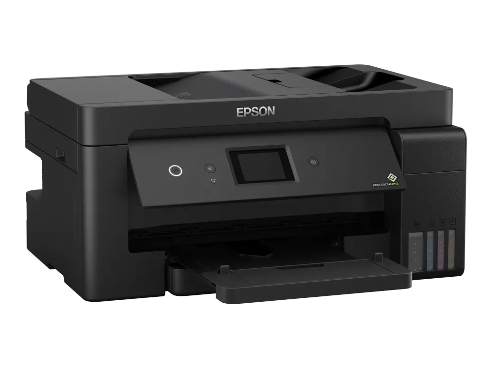 Epson EcoTank ET-15000 - Multifunktionsprinter - farve - blækprinter - A3/Ledger (297 x 432 mm) (original) - A3/Ledger (medie) - op til 11.5 spm (kopiering) - op til 17 spm (udskriver) - 270 ark - 33.6 Kbps - USB 2.0, LAN, Wi-Fi