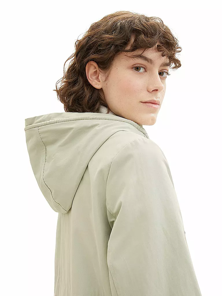 TOM TAILOR Parka grün