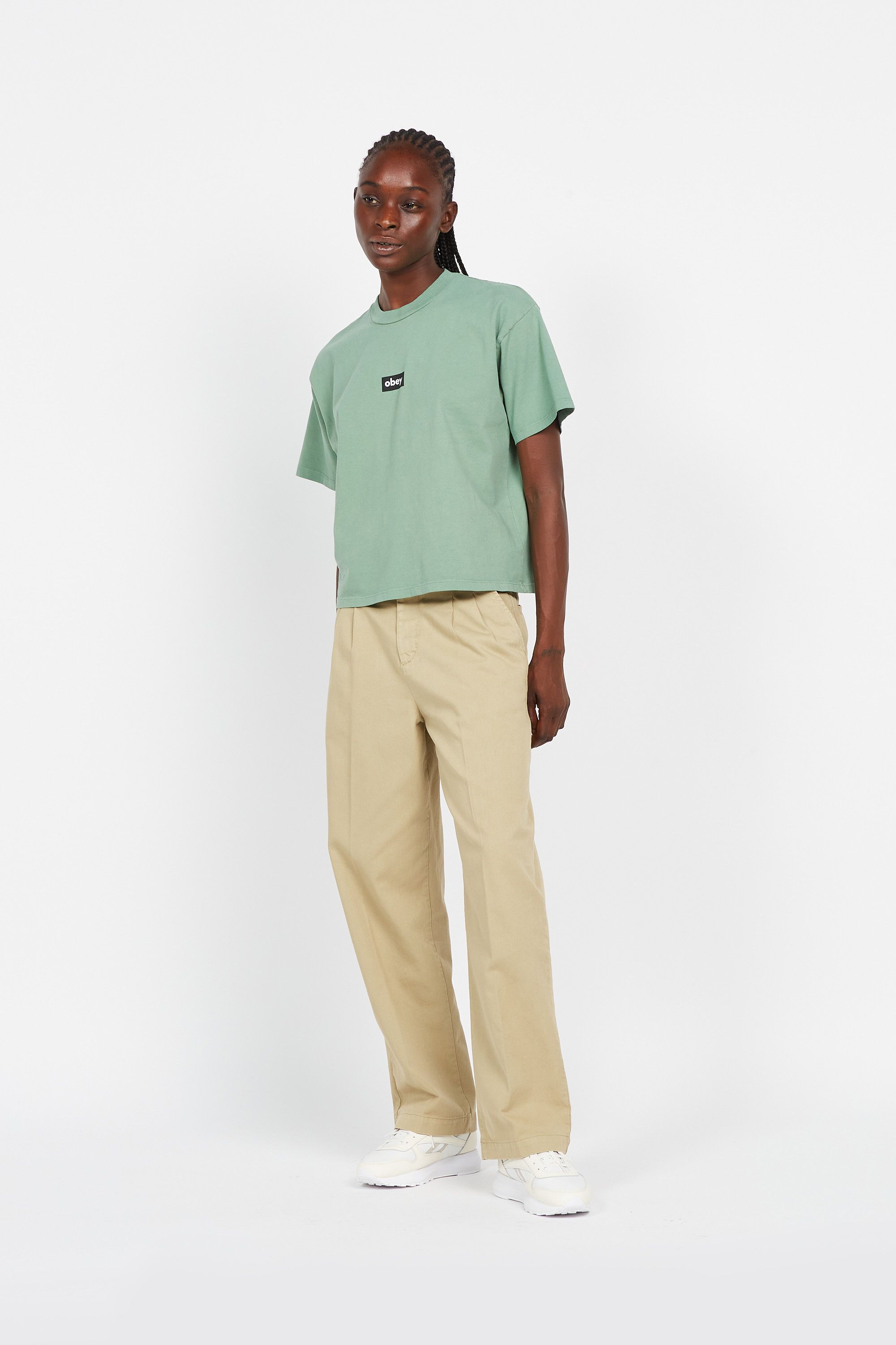 OBEY T-shirt OBEY TAG Vert