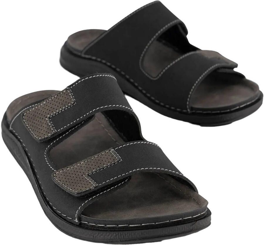 Easy Street slippers antraciet