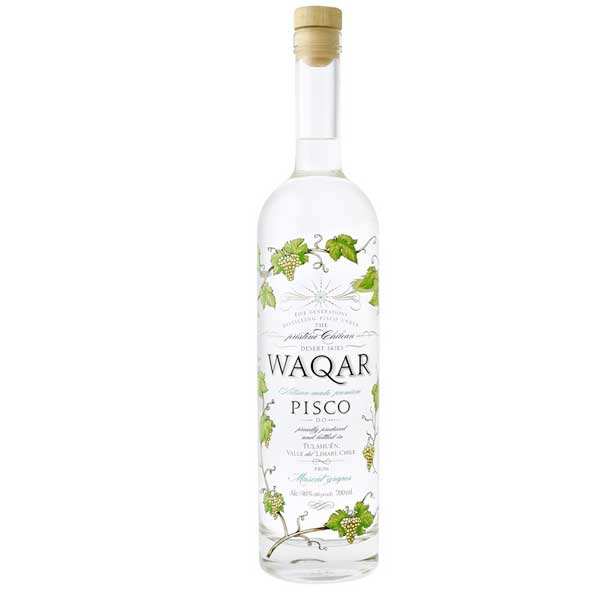 Pisco chilien Waqar - 40% - Waqar