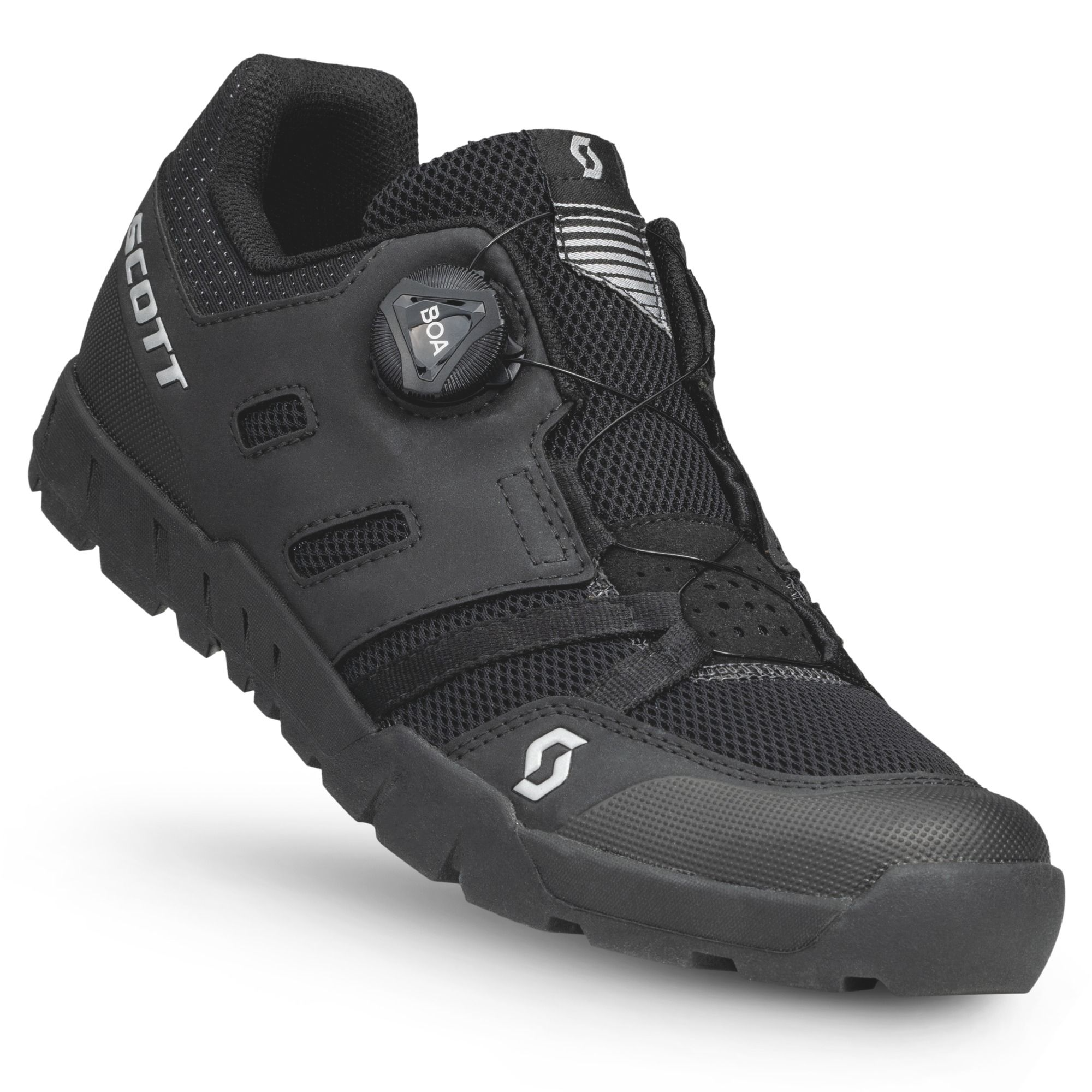Scott Sport Crus-r Flat Boa Black/Silver