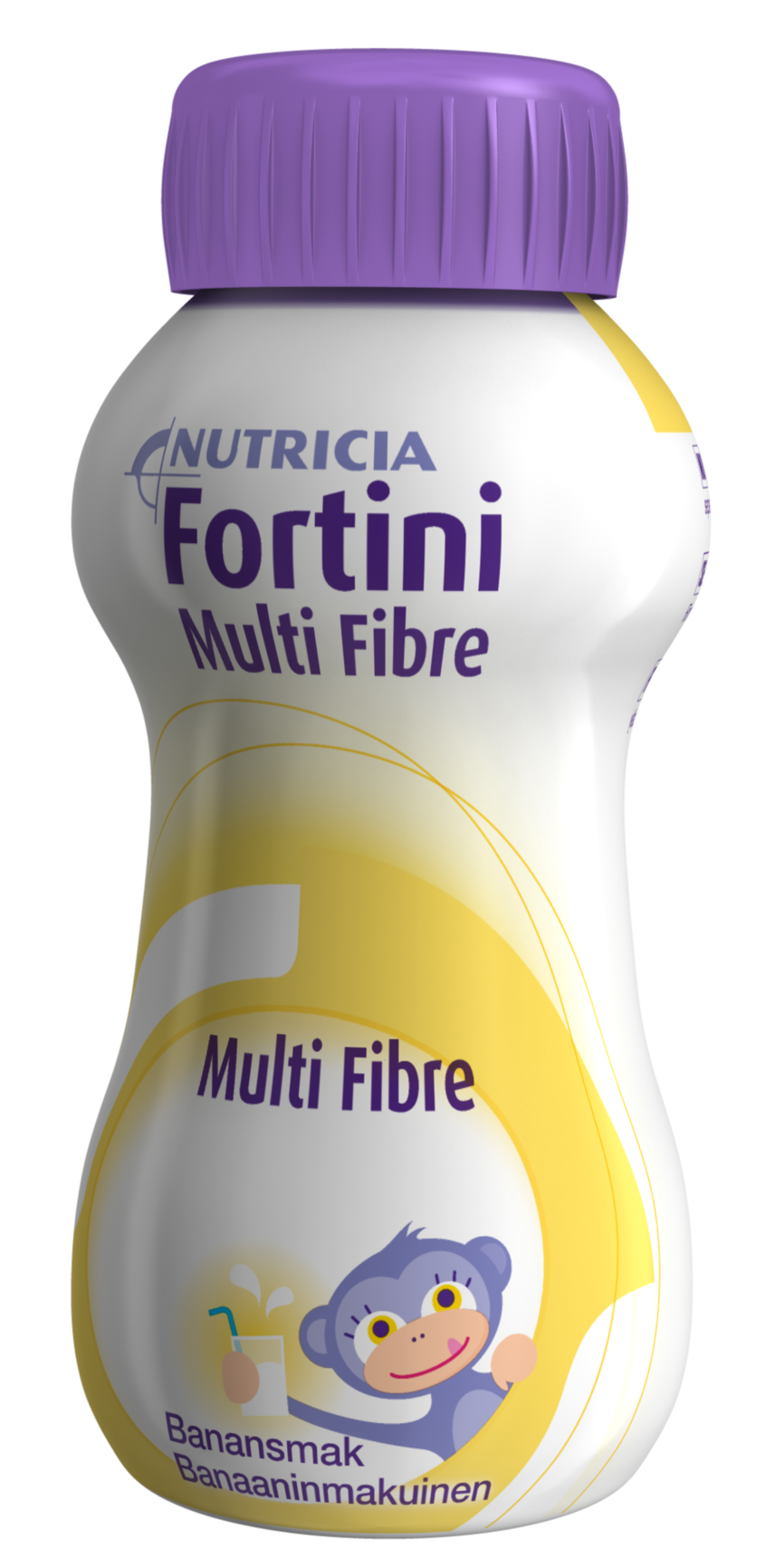 Fortini Multi Fibre banan 4x200 ml