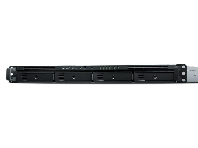Synology NAS RackStation RS822  4-bay 1U Rackmount-NAS für leistungsstarkes Datenmanagement