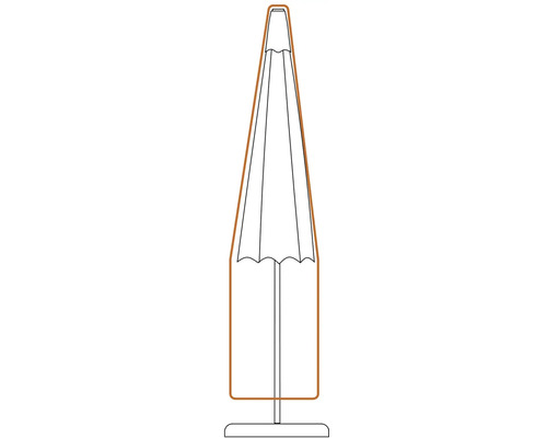 Beschermhoes voor Soluna parasol 200x35 cm