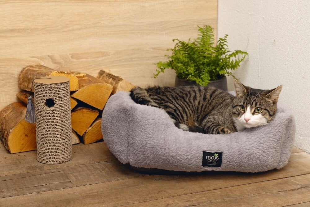 Beeztees krabpaal Minus One bruin D 10 H 23 cm
