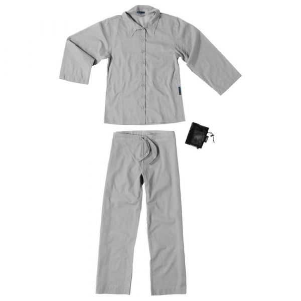 Cocoon Tree Insect Shield Travel Pyjama Cinzento S Mulher
