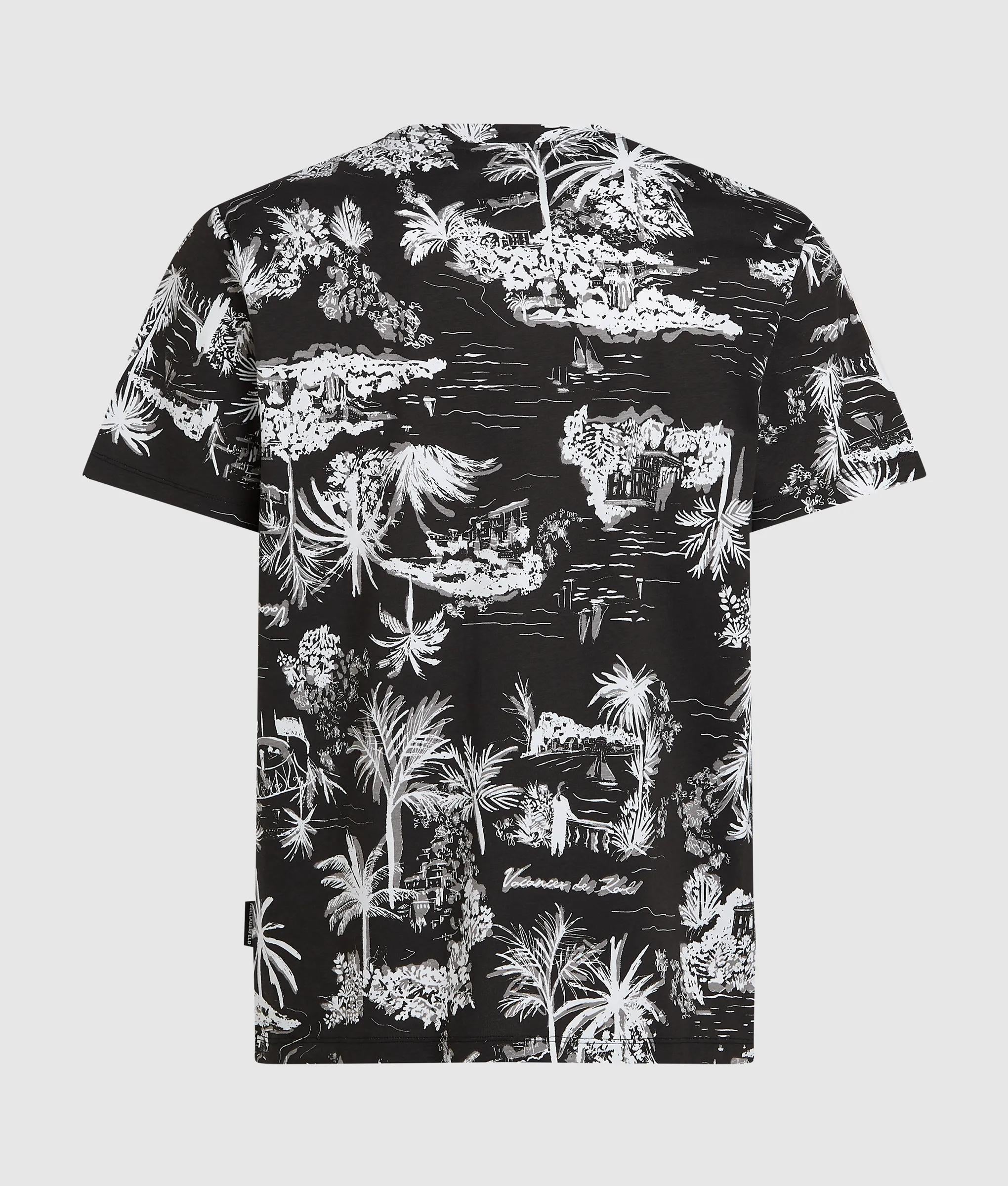 Villa la Vigie t-shirt met opdruk