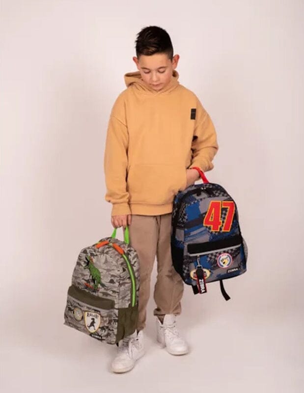 Zebra Trends Rugzak Boys L Skating Dino