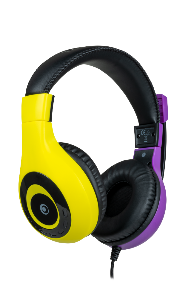 BigBen Interactive Stereo Gaming Headset V1 - Purple + Yellow (Switch)