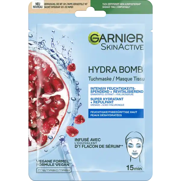 Hydra Bomb Tuchmaske Granatapfel