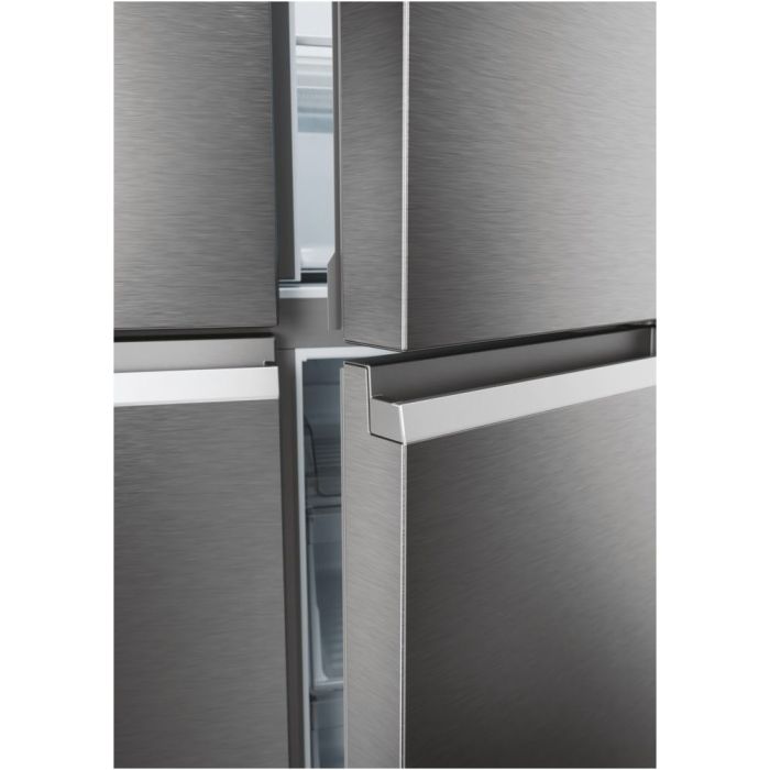 Haier Side-by-Side Multi Door CUBE 90 SERIE 5 HCR5919ENMP Platinum Inox