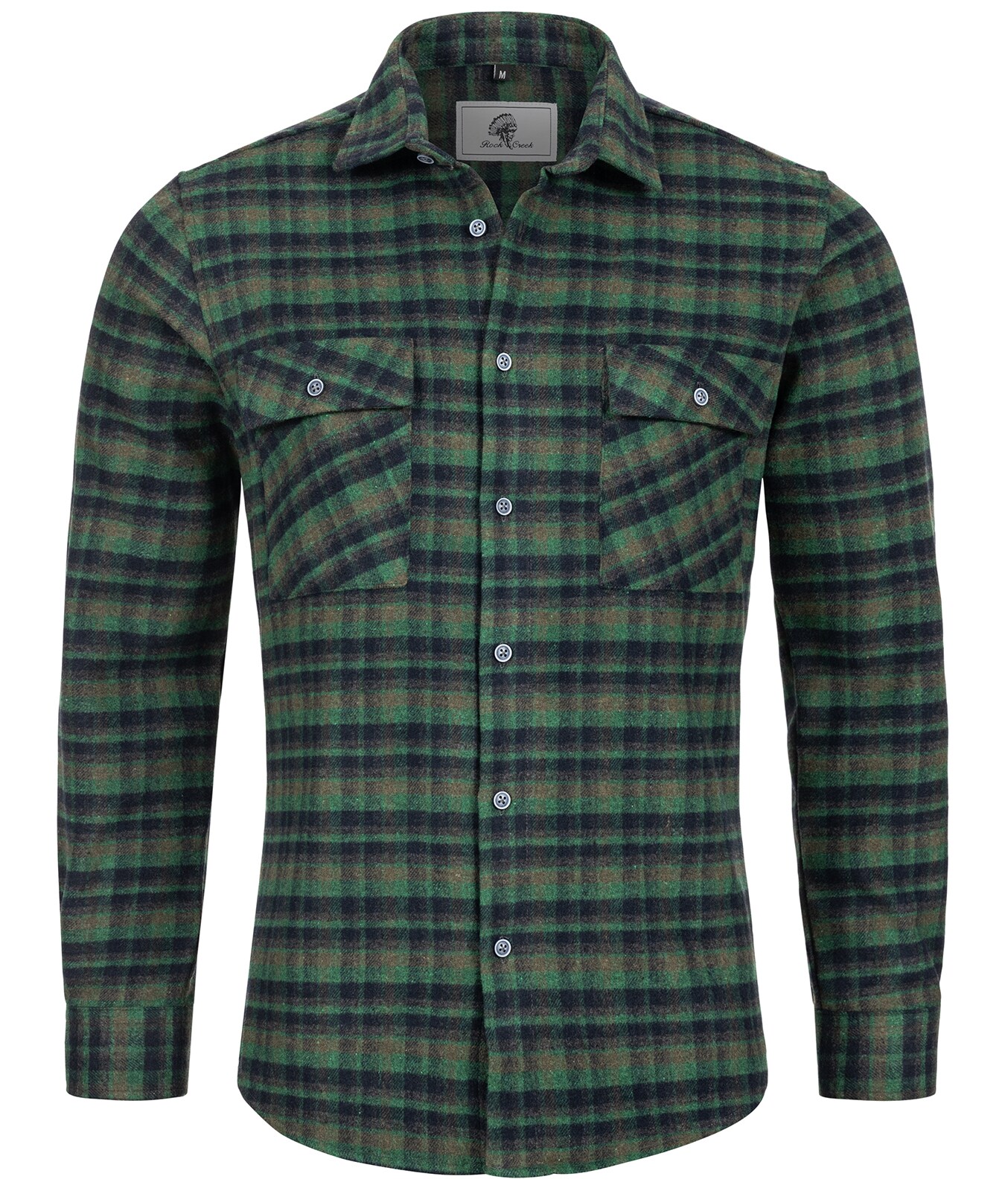 Rock Creek Hemd Kariertes Hemd Regular Fit