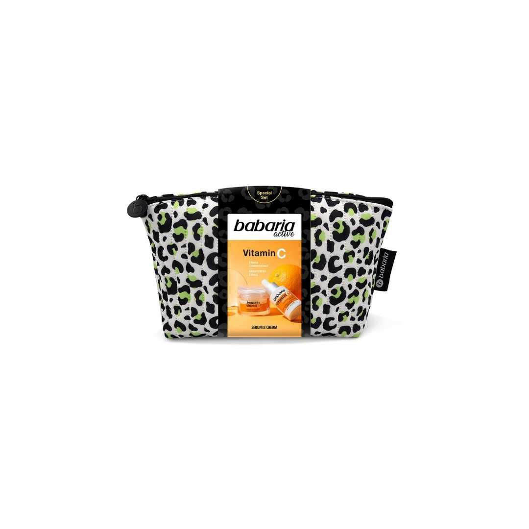 BABARIA  Coffret Necesaire Facial Leopardo Vitamina C 2025 - 80ml