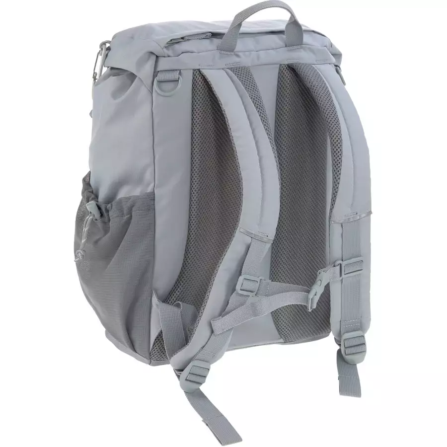 LÄSSIG Wickelrucksack Outdoor Backpack grey