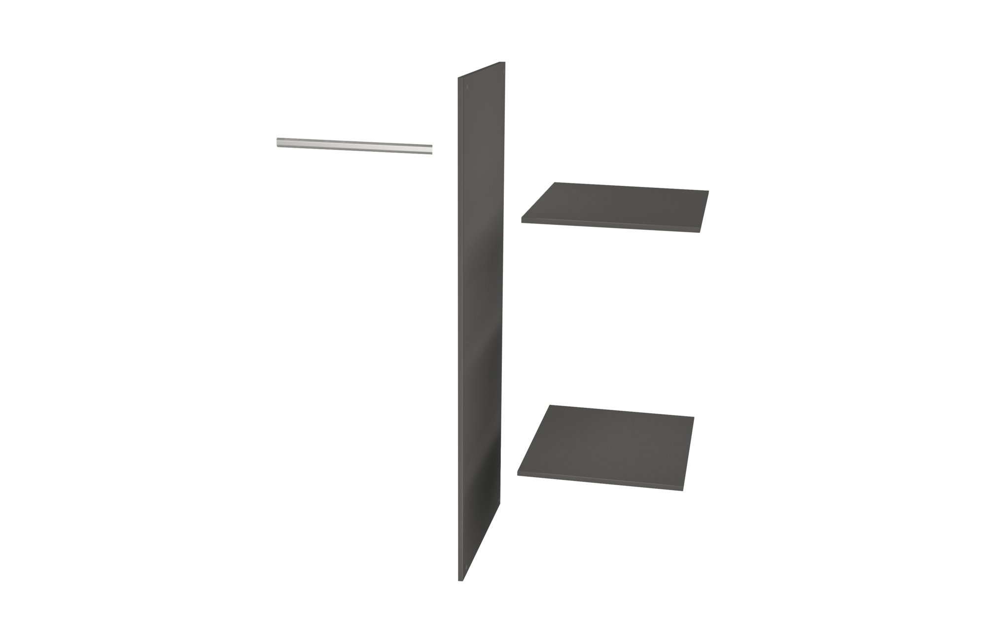 Interieurpakket Connect 2-deurs incl. lade - Zwart