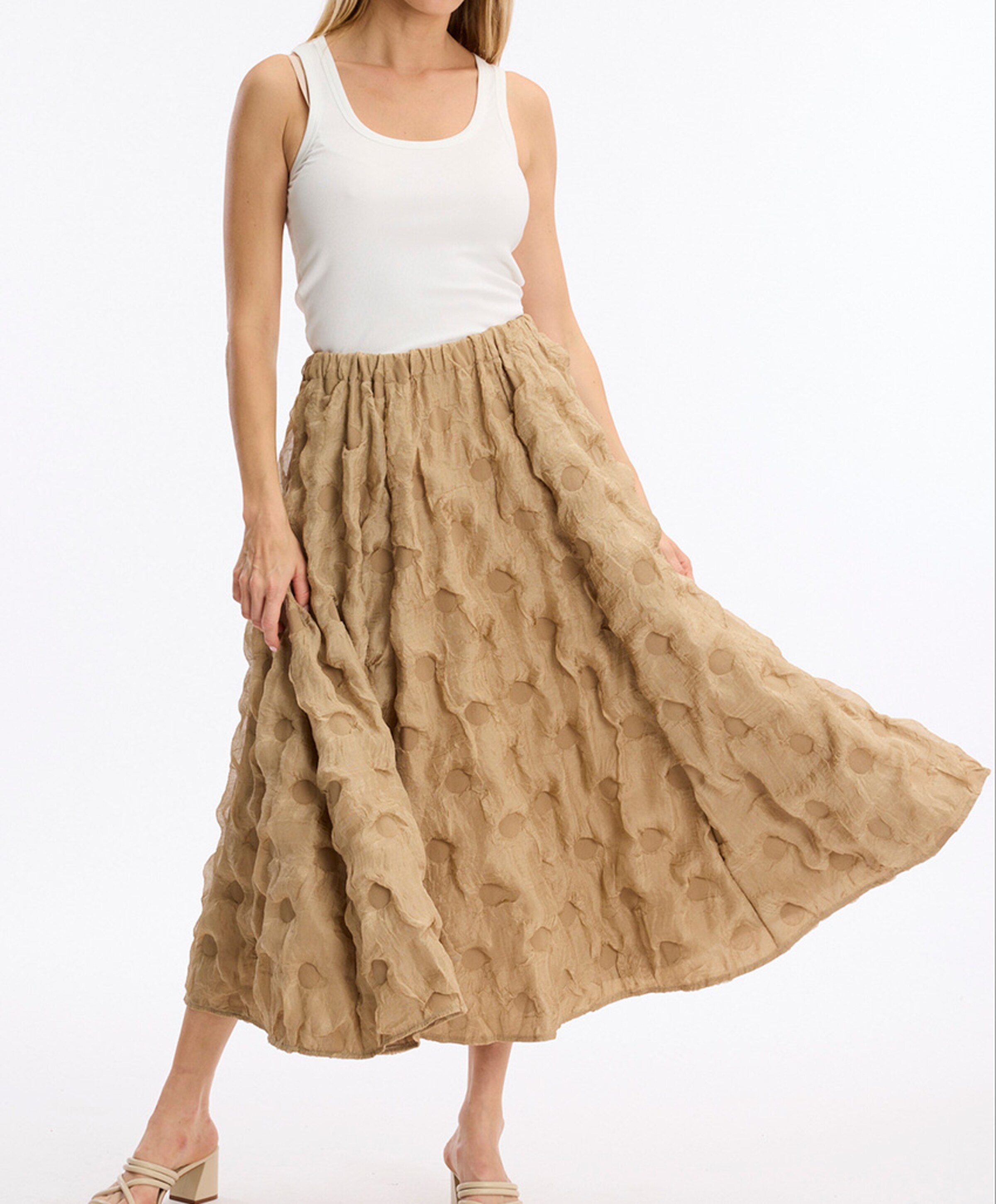 Leo & Ugo Dames rok beige