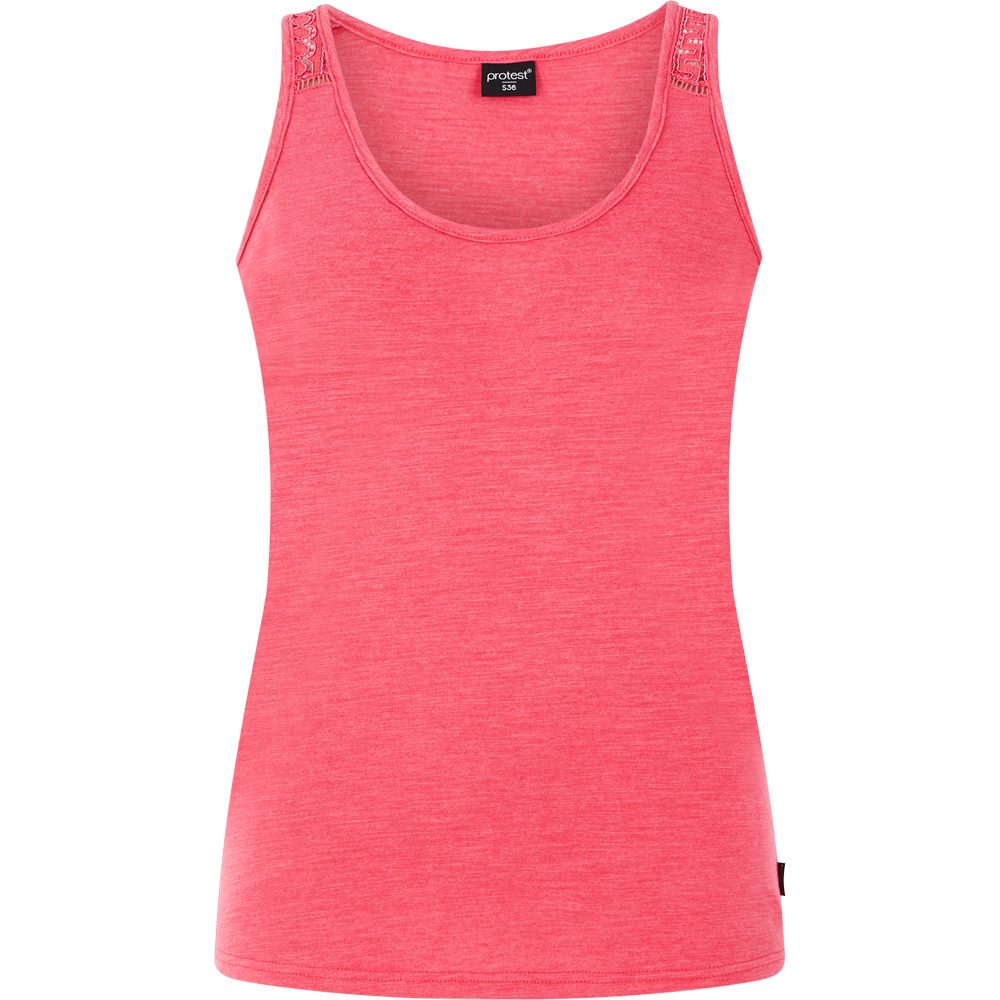 Protest Impulses Tanktop Damen guava pink