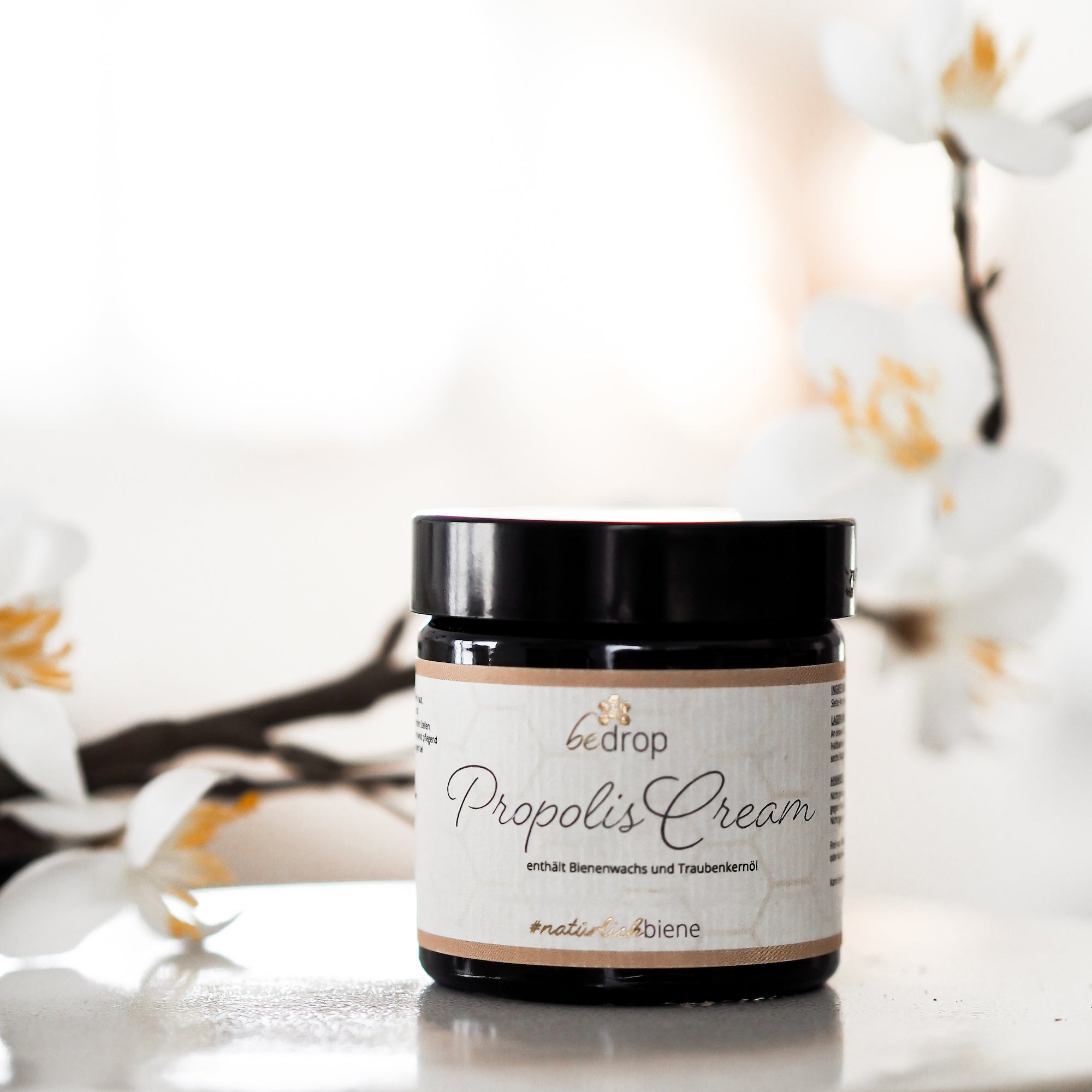 Propolis Cream - hochdosierte Propolis Creme mit Bienenwachs & Traubenkernöl - 60g