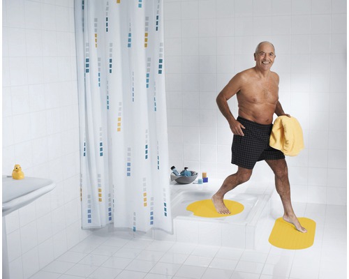 Badmat RIDDER Tecno 38 x 89 cm geel
