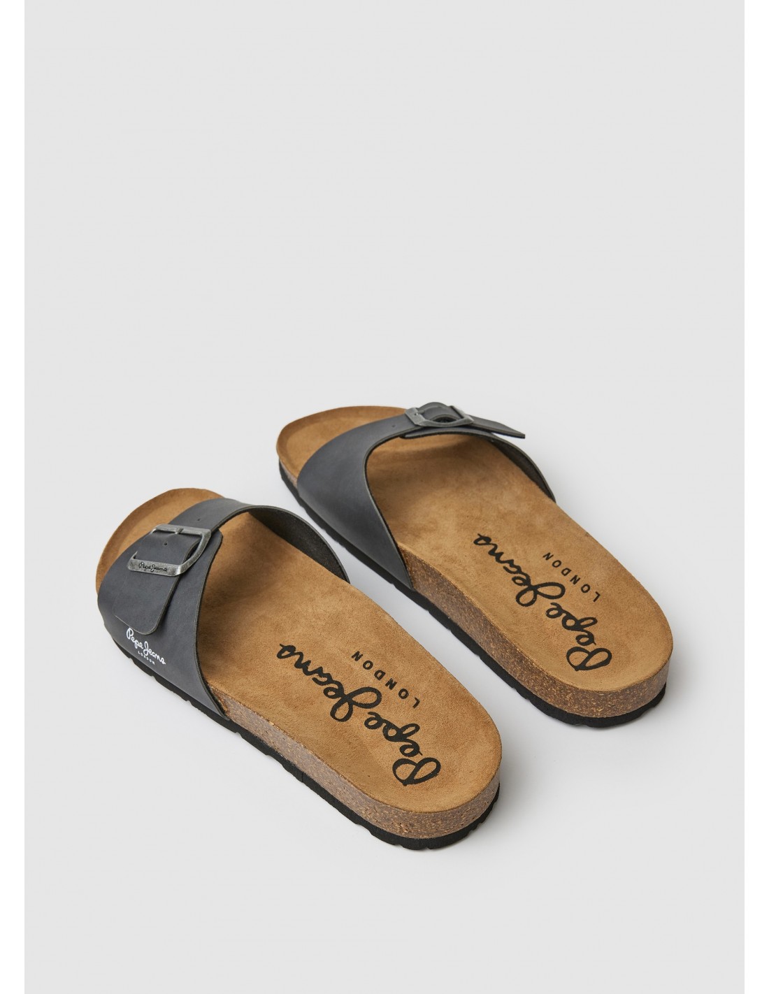 pepe jeans Claquettes Homme Bio Single Natur Anthracite