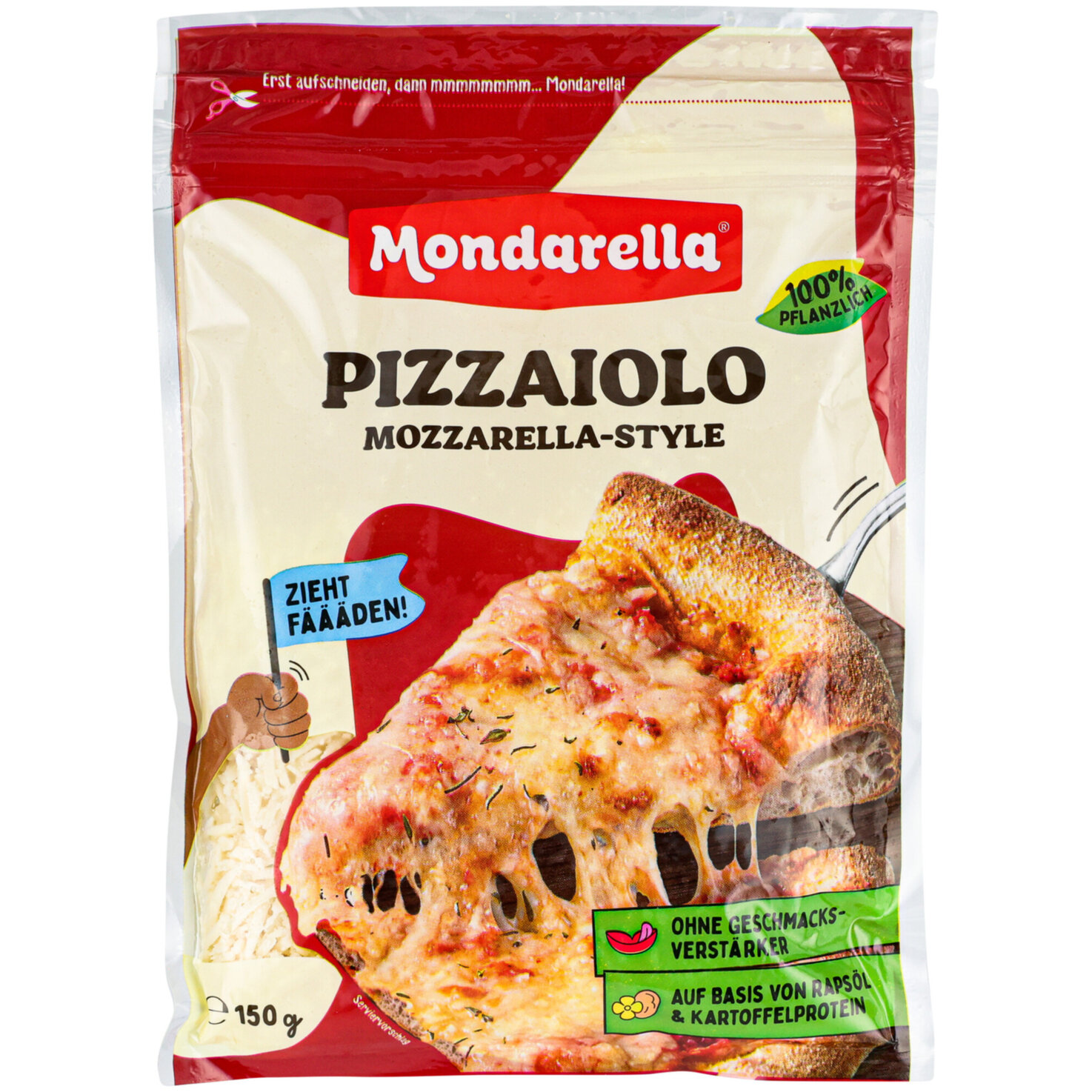 Mondarella Mozzarella Style gerieben