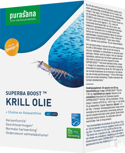 Purasana Huile De Krill 60 Capsules