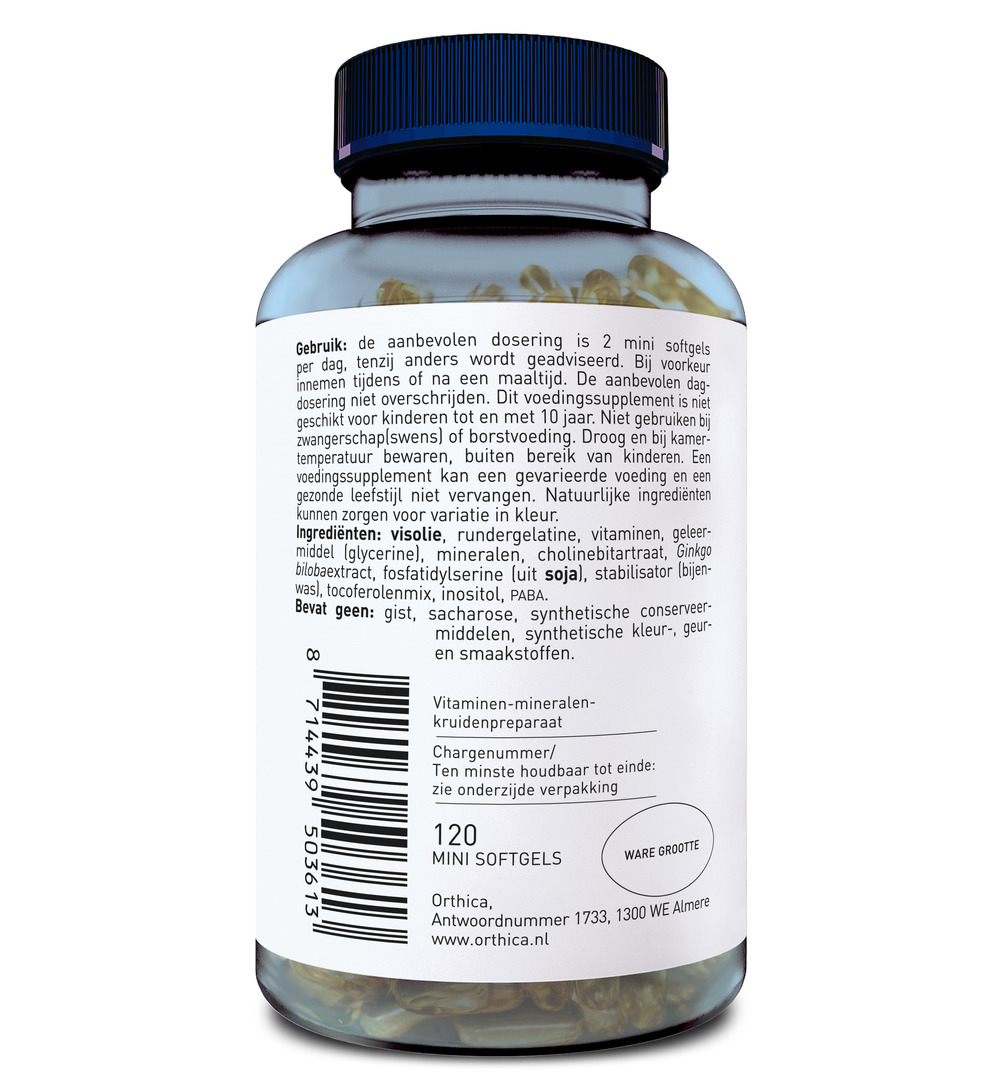 Orthica Multi 65+ (120 softgels)