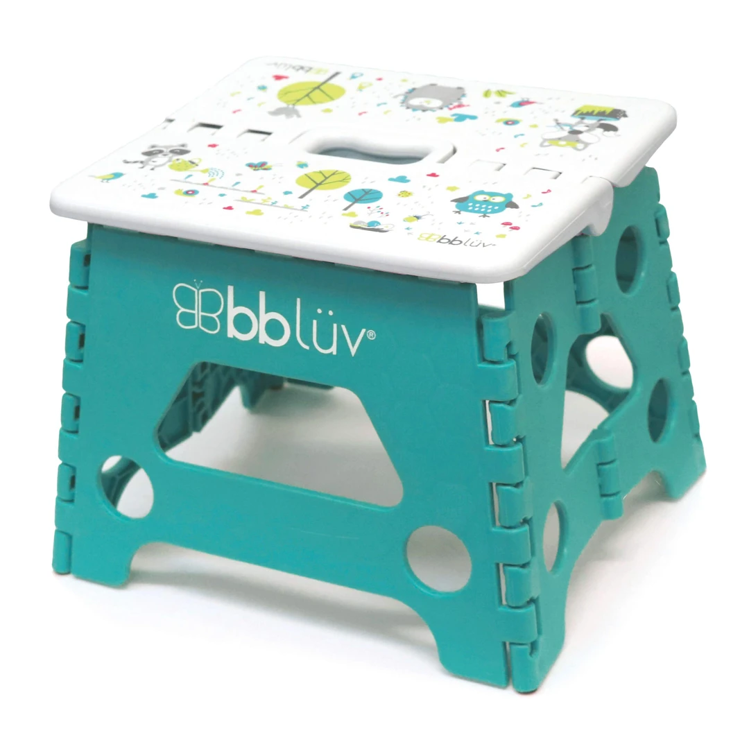 MARCHE PIED STËP MARCHEPIED PLIABLE – AQUA - Ecru