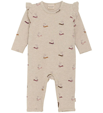 Minymo Strampler - Beige Melange
