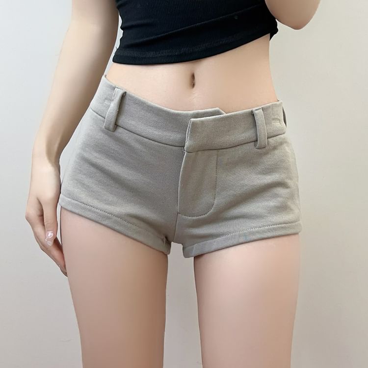JOWI - Lage effen hotpants
