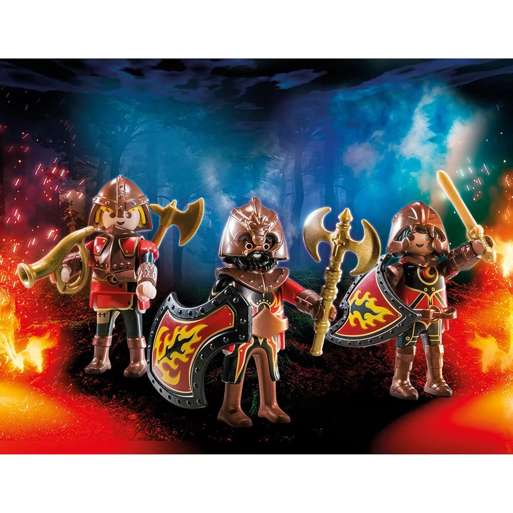 3 COMBATTANTS BURNHAM RAIDERS - 70672