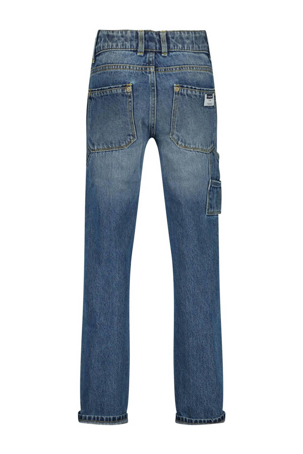 Vingino straight leg jeans dark blue denim