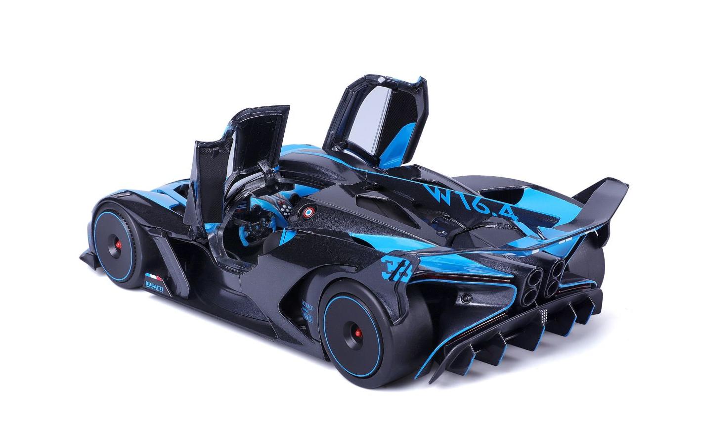 Bugatti Bolide Blau 1:18Sammlermodell im Massstab 1:18
