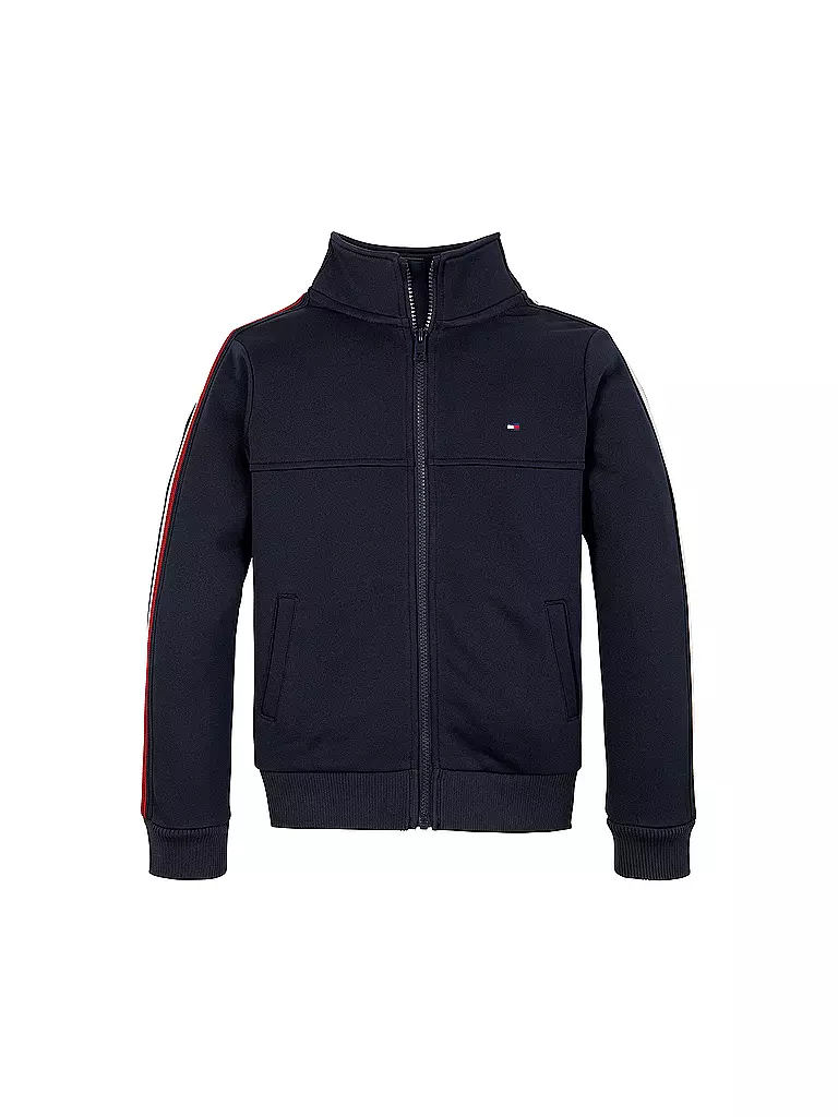 TOMMY HILFIGER Jungen Sweatjacke  dunkelblau