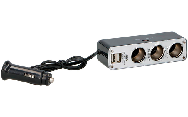 Dunlop Steckdose 12/24 V mit 2 x USB