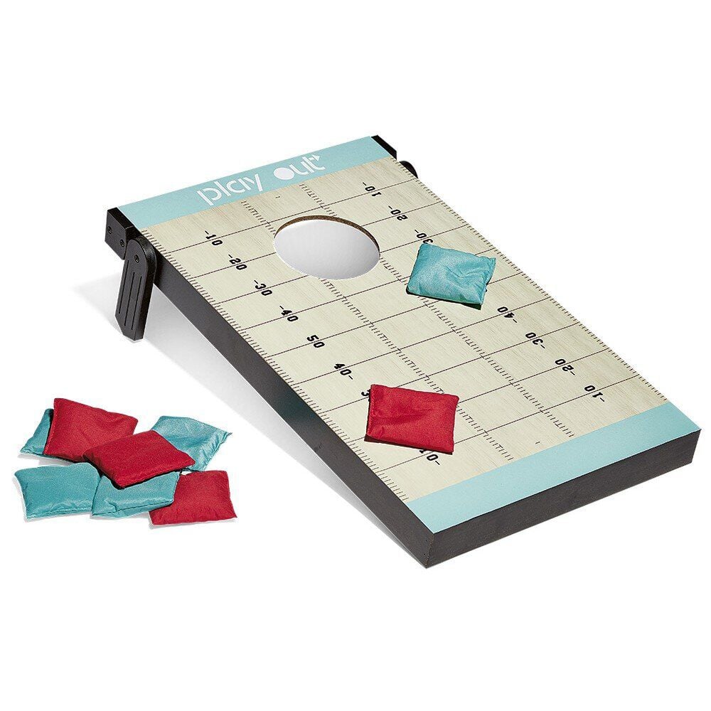Jeu de lancer et du morpion 2en1 en bois