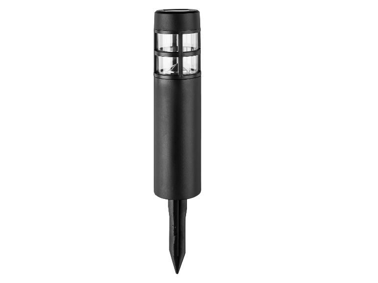 4 solar LED-tuinlampen